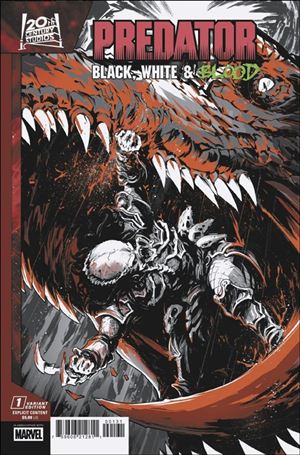 Predator: Black, White & Blood issue 1-C Paolo Villanelli Cover