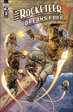 Rocketeer: Breaks Free issue 2-B Staz Johnson Cover