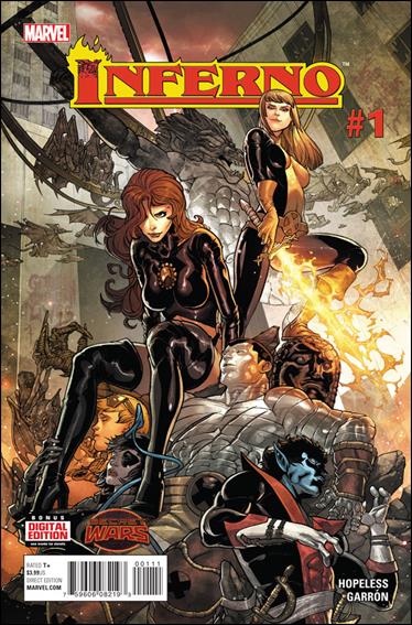 Inferno (2015) issue 1 Javier Garron Cover