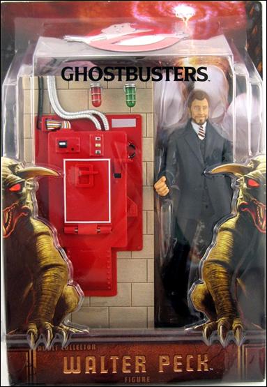 Ghostbusters: Movie Masters figure 4 Walter Peck (with Containment Unit)