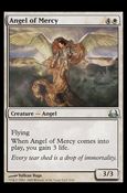 Magic the Gathering: Duel Decks: Divine vs. Demonic (Base Set) card 9 Angel of Mercy