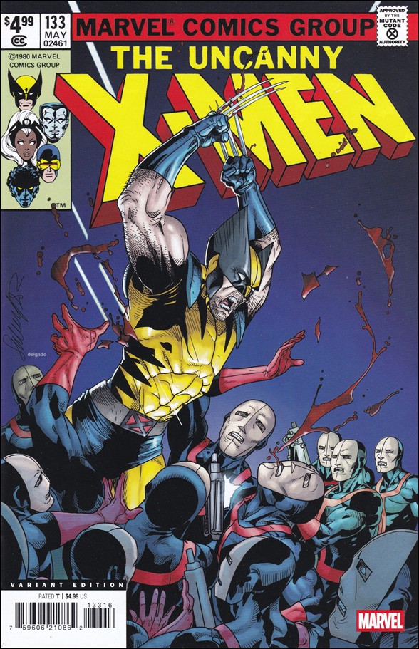X-Men (1963) issue 133-F Facsimile Edition 2025 Salvador Larroca 1:25 Cover