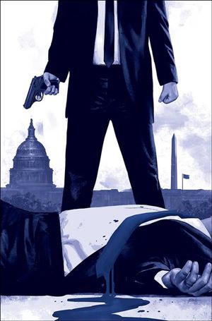 James Bond: Agent of Spectre issue 1-D 1:15 Blue Tint Virgin Cover