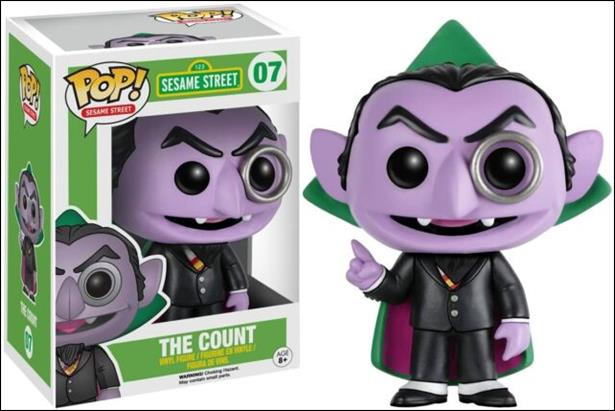 Pop! Sesame Street figure 7 The Count