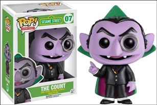Pop! Sesame Street figure 7 The Count