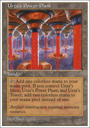 Magic the Gathering: 5th Edition (Base Set) card 428 Urza's Power Plant