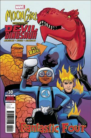 Moon Girl and Devil Dinosaur (2016) issue 30 Natacha Bustos Cover
