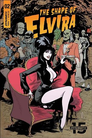 Shape of Elvira issue 2-C Dave Acosta Cover