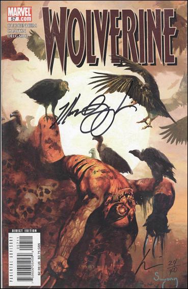 Wolverine (2003)  issue 57-B DF (Signed Marc Guggenheim & Howard Chaykin) 1/40