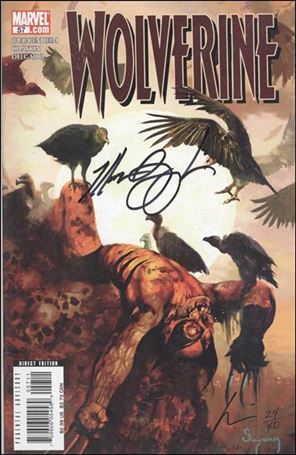 Wolverine (2003)  issue 57-B DF (Signed Marc Guggenheim & Howard Chaykin) 1/40