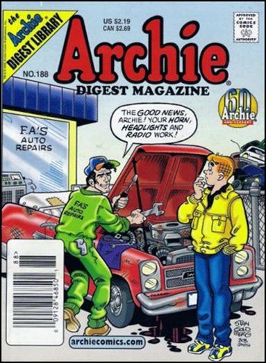 Archie Digest Magazine issue 188