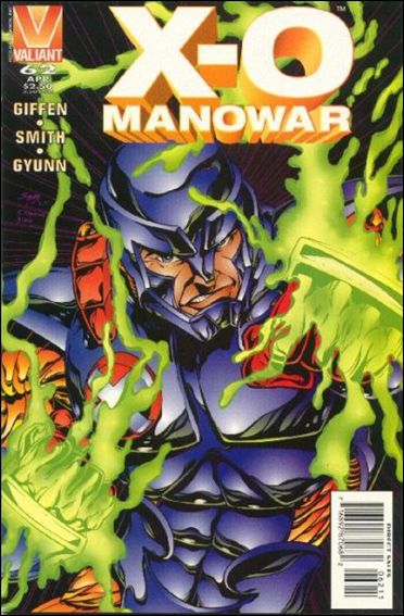 X-O Manowar (1992) 62-A by Valiant