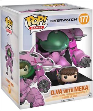 POP! Games figure 177 D.Va with MEKA