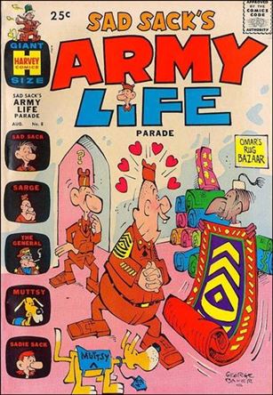 Sad Sack's Army Life Parade issue 8