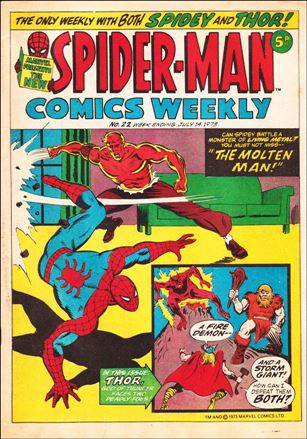 Spider-Man: Comics Weekly (UK) issue 22