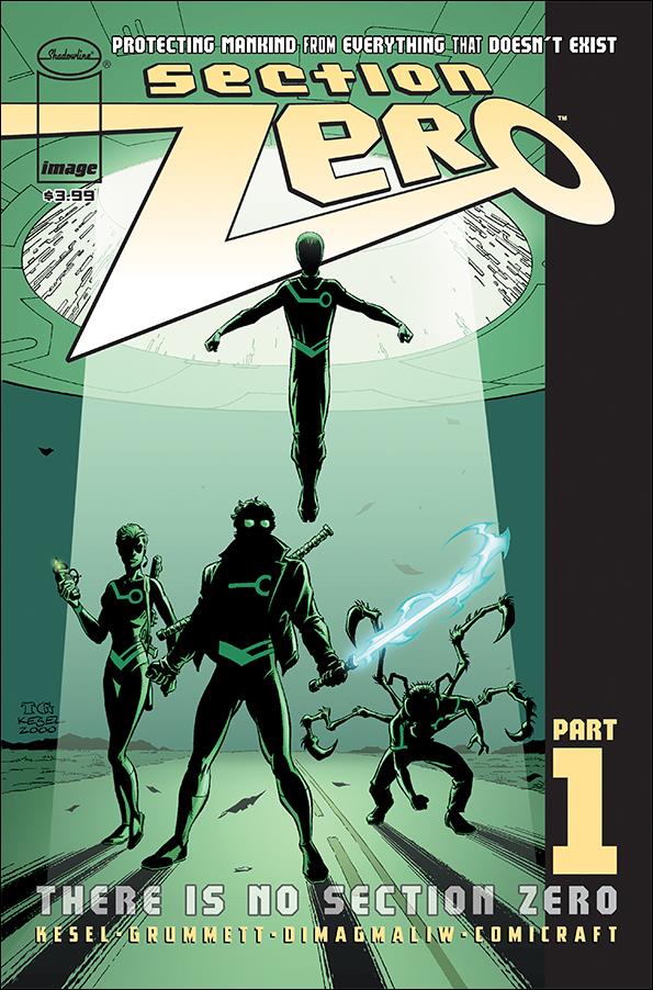 Section Zero (2019) issue 1 Tom Grummett Cover