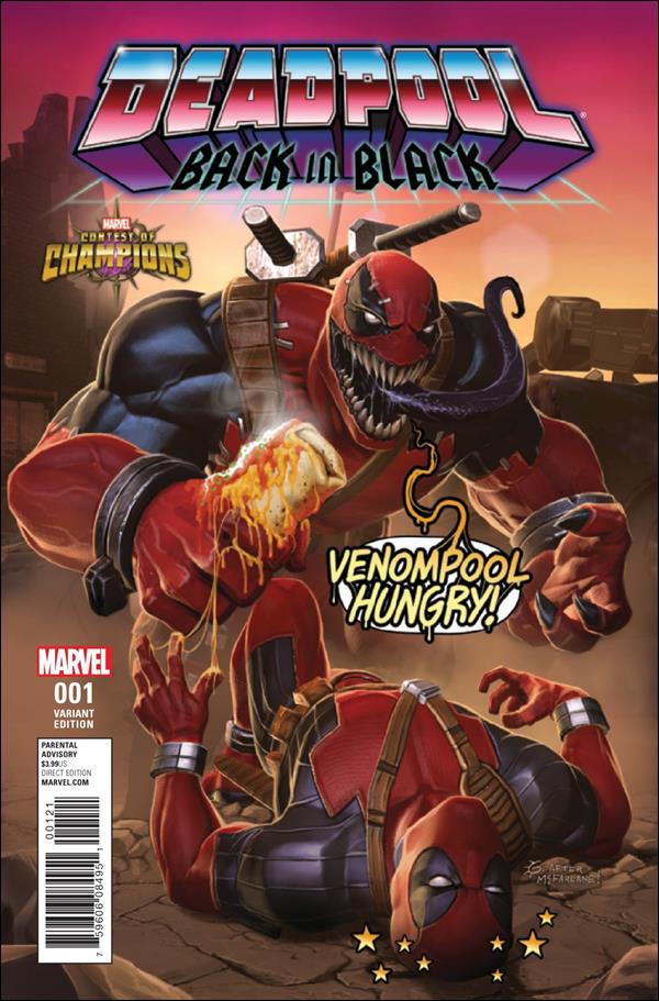 Deadpool: Back in Black issue 1-C 1:10 Contest of Champions Cover