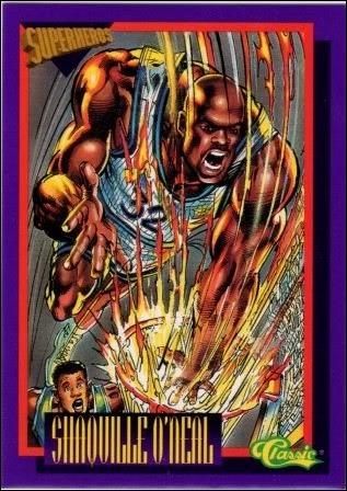 Deathwatch 2000 (Sport Superheros Subset) card SS1 Shaquille O'Neal
