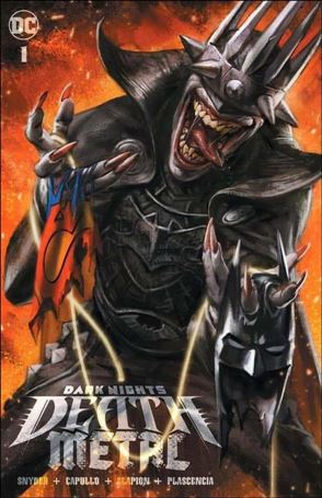 Dark Nights: Death Metal issue 1-Q Ian MacDonald Comic Mint Cover