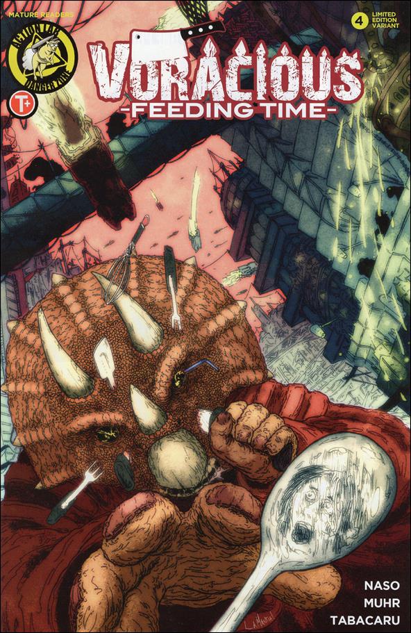 Voracious: Feeding Time issue 4-B Jonathan La Mantia Cover 1/1500