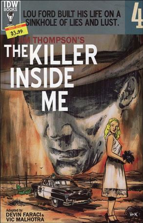 Jim Thompson's the Killer Inside Me issue 4-B Robert Hack Subscription Cover