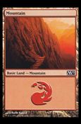 Magic the Gathering: 2012 Core Set (Base Set) card 244 Mountain