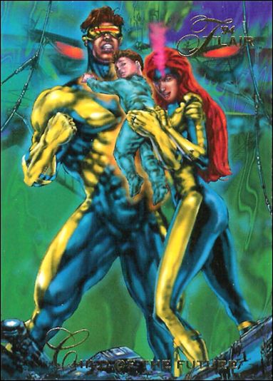 Marvel Annual Flair '94 (Base Set) card 82 Child of the Future