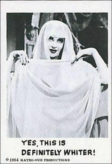 Munsters (Base Set) card 52 Yes, This is Definitely Whiter!