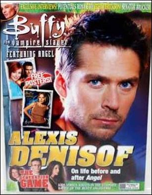 Buffy the Vampire Slayer Magazine issue 25-B Wesley Cover