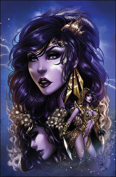 Jirni (2014) issue 1-H Sarah Giardina Islander Comics Blue Cover 1/100