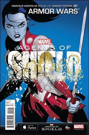 Armor Wars issue 1-B Marcos Martin 1:15 Marvel's Agents of SHIELD Cover