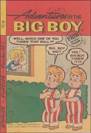 Adventures of the Big Boy issue 97 East Coast Cover