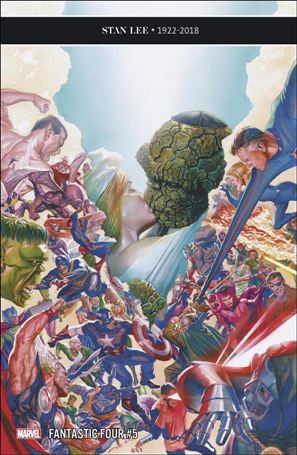 Fantastic Four (2018) issue 5-H Alex Ross 1:100 Cover
