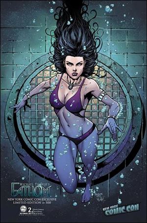 Michael Turner's Fathom (2011) issue 2-D New York ComicCon Exclussive 1/500 
