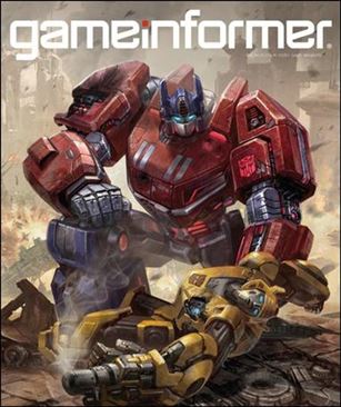 Game Informer issue 223-B Optimus Prime and Bumblebee Cover