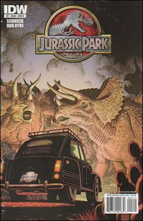 Jurassic Park (2010) issue 2-B Art Adams Cover