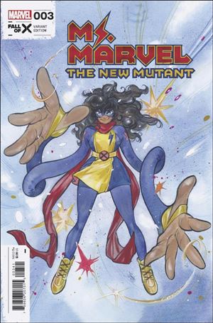 Ms. Marvel: The New Mutant issue 3-D Peach Momoko Cover