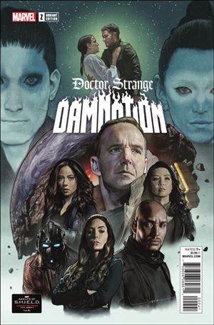 Doctor Strange: Damnation issue 2-D Stonehouse Agents of SHIELD Road to 100 Cover
