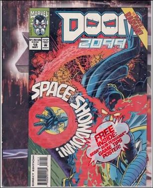 Doom 2099 (1993) issue 18-B Bagged w/SEGA poster