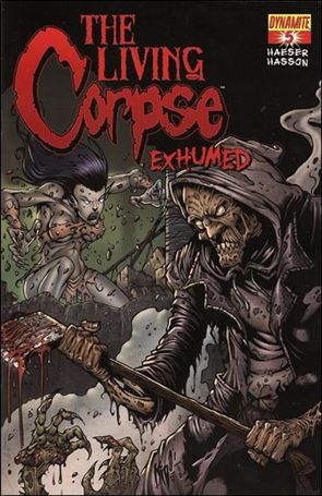 Living Corpse: Exhumed issue 5-B Mark Kidwell Cover