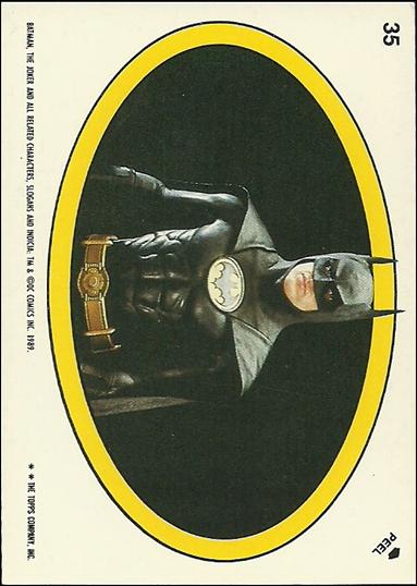 Batman: Series 2 (Sticker Subset) card 35