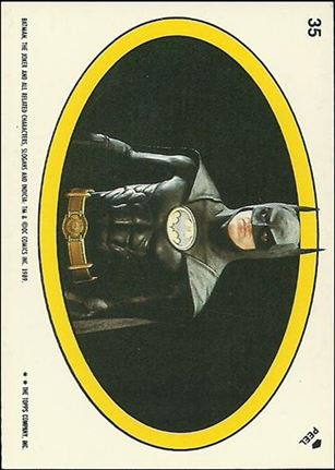 Batman: Series 2 (Sticker Subset) card 35