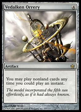 Magic the Gathering: Fifth Dawn (Base Set) card 163 Vedalken Orrery