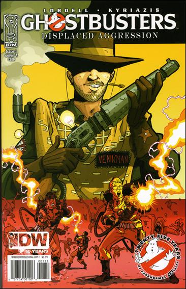 Ghostbusters: Displaced Aggression issue 1 Ilias Kyriazis Cover