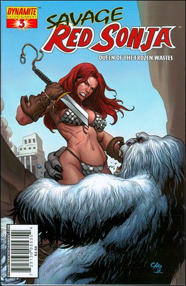 Savage Red Sonja: Queen of the Frozen Wastes issue 3 Frank Cho Standard Cover