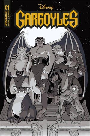 Gargoyles (2022) issue 1-P Amanda Conner 1:75 B&W Cover