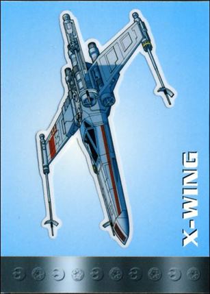 Star Wars Vehicles (Cut-Away Subset) card C3 X-Wing