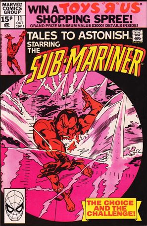 Tales to Astonish (1979) issue 11-B UK Price Cover