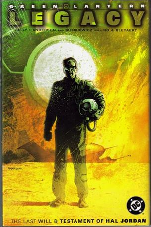 Green Lantern - Legacy: The Last Will & Testament of Hal Jordan issue 1 Dust Jacket