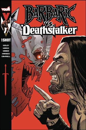 Barbaric vs. Deathstalker issue 1-B Jim Terry Cover